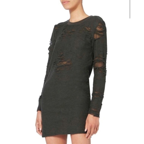 IRO distressed mini dress NWT - Picture 1 of 12